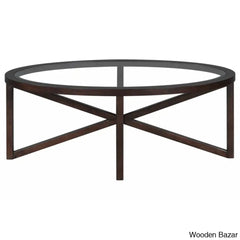 Eastchestero Tempered Glass Coffee And Center Table