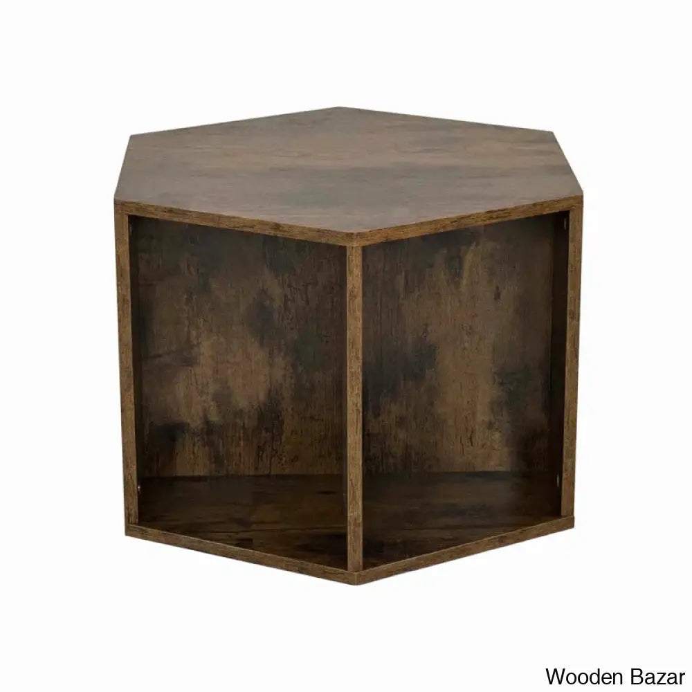 Eba Hexagonal Coffee And Center Table Side Nightstand