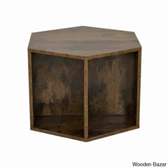 Eba Hexagonal Coffee And Center Table Side Nightstand