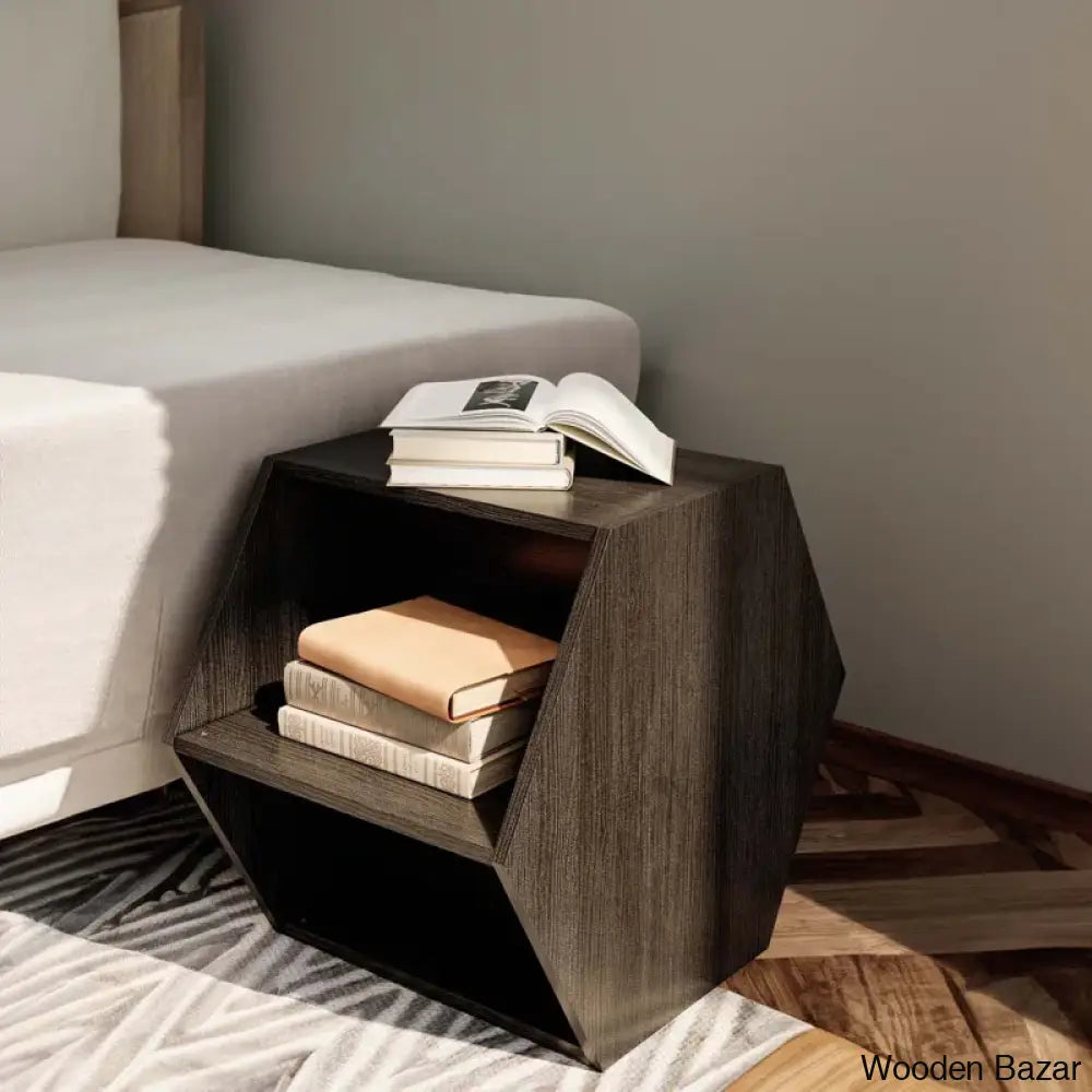 Eba Hexagonal Coffee And Center Table Side Nightstand