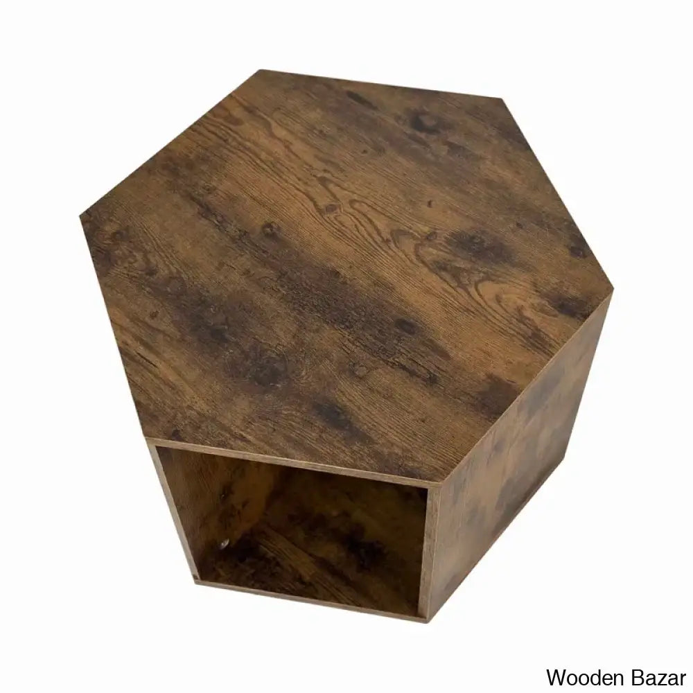 Eba Hexagonal Coffee And Center Table Side Nightstand