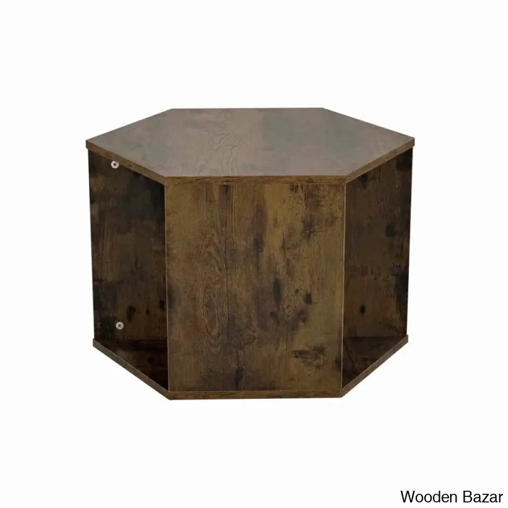 Eba Hexagonal Coffee And Center Table Side Nightstand