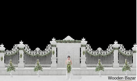 Ecar Custom Wedding Decor Handmade Fiberglass Stage - Wooden Bazar