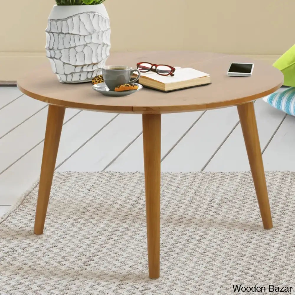 Edrag Solid Wood Coffee And Center Table