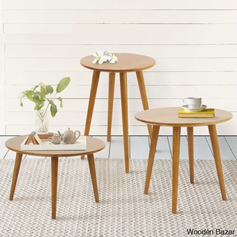 Edrag Solid Wood Coffee And Center Table