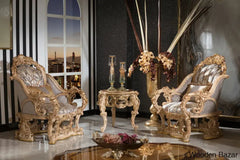 Luxury Sofa Set with Table-1