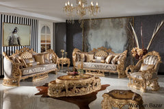 Luxury Sofa Set with Table