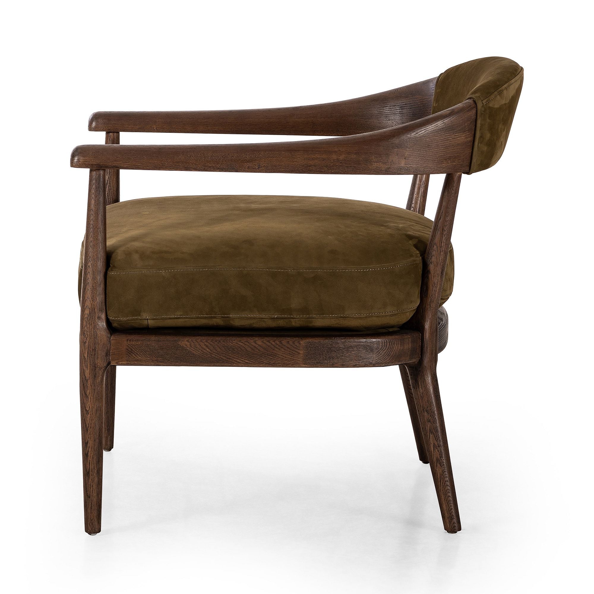 Qavilian Leather Chair - Wooden bazar