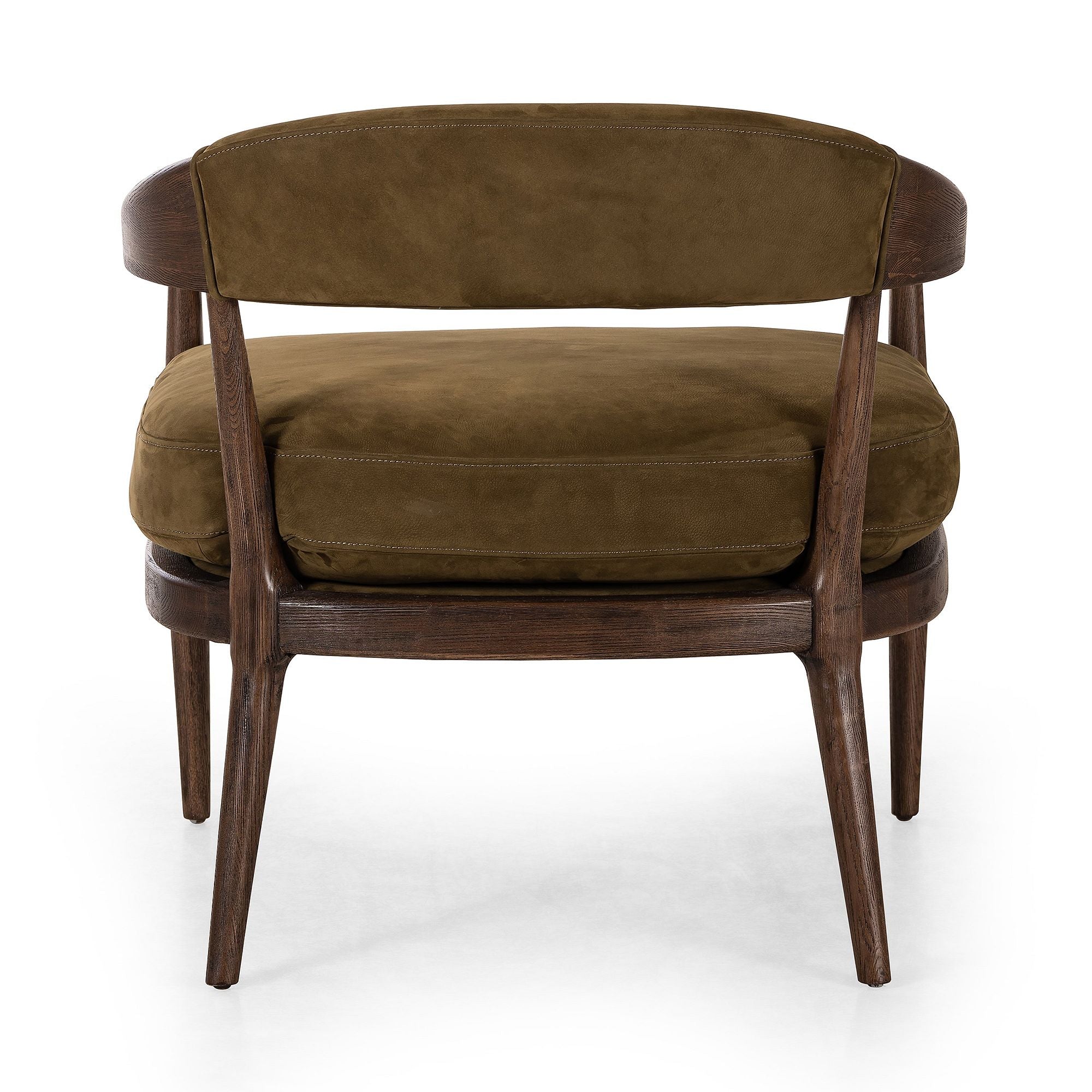 Qavilian Leather Chair - Wooden bazar
