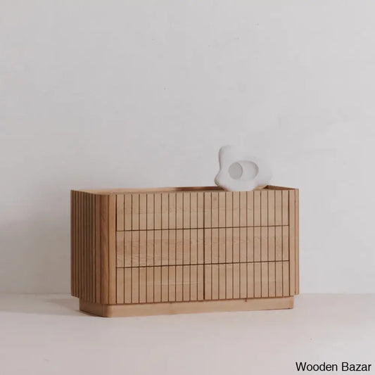 Ele Beautifully Designed 6-Drawer Chest Elegant And Spacious Storage For Modern Interiors