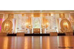 Elis Royal Handmade Fiberglass Stage For Wedding Setups - Wooden Bazar