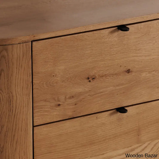Ellis Contemporary Classics Theo 3-Drawer Chest With Stylish And Functional Storage For Modern