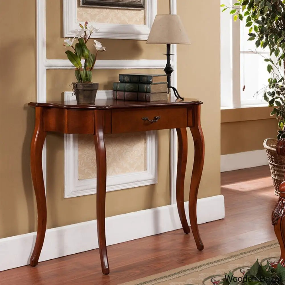 Accent Table for Small Spaces - Console Table