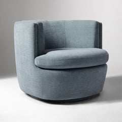 Eanpix Swivel Chair - Wooden Bazar