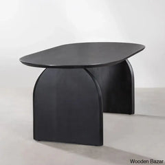 Emmet Latest 4 Seater Rattan Oval Dining Set
