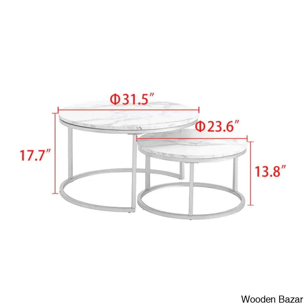 Enicd Nesting Coffee And Center Table