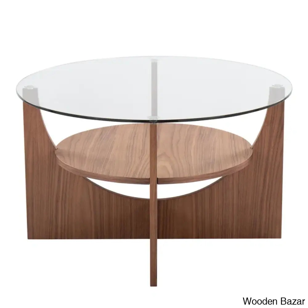 Ensca Glass Top Coffee And Center Table