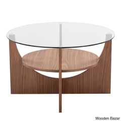 Ensca Glass Top Coffee And Center Table