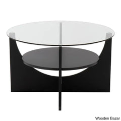 Ensca Glass Top Coffee And Center Table