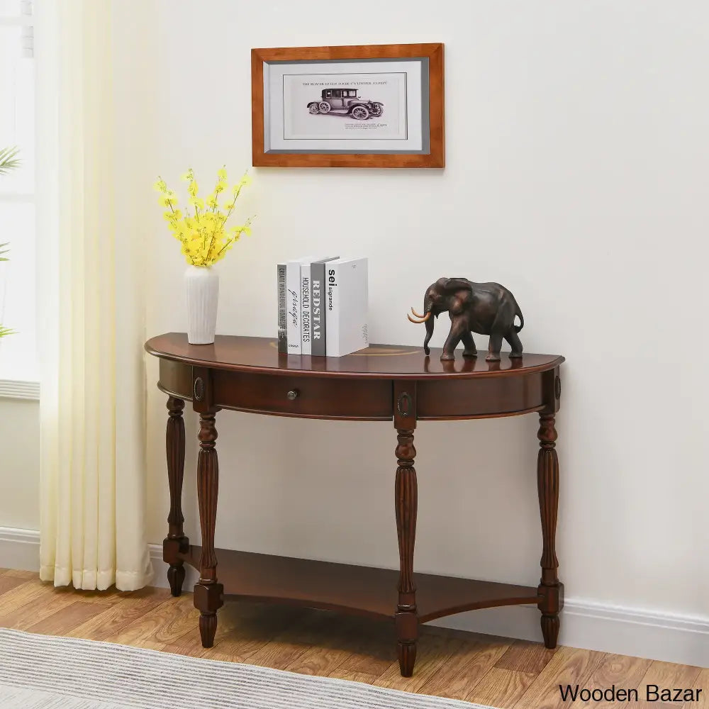 Small End Table for Small Spaces - Console Table