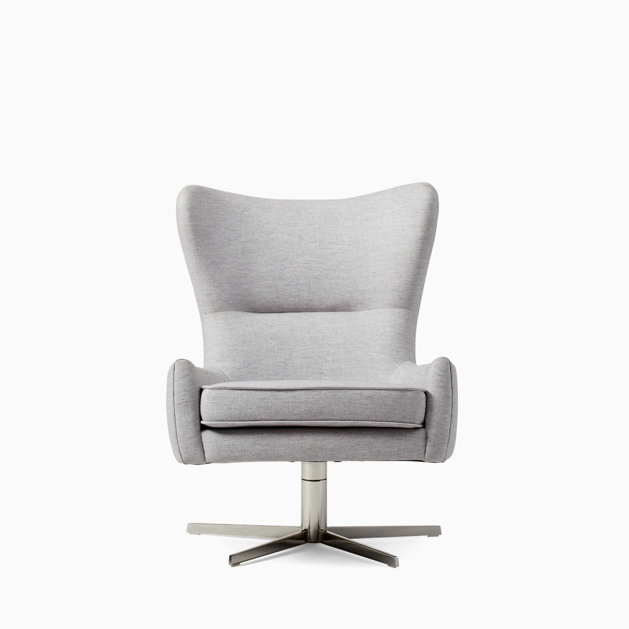 Zailoon Swivel Chair - Wooden bazar