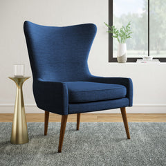 Oawaka Wing Chair - Wooden bazar