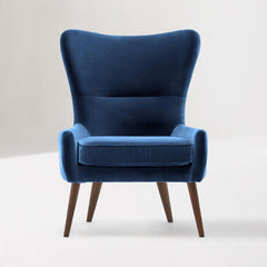 Oawaka Wing Chair - Wooden bazar