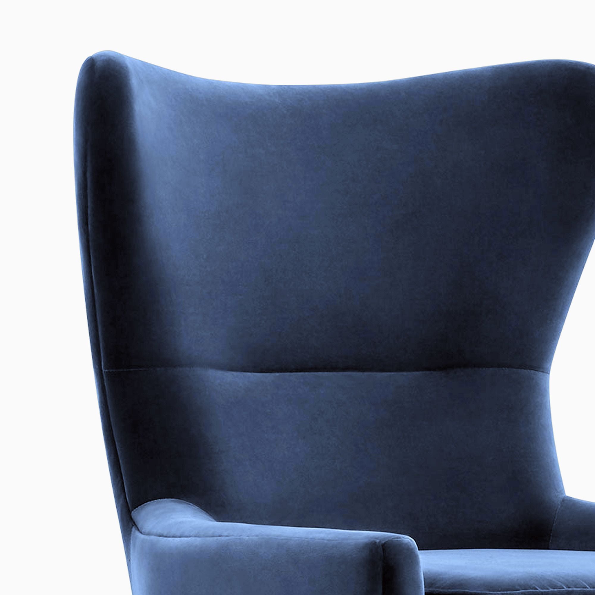 Oawaka Wing Chair - Wooden bazar