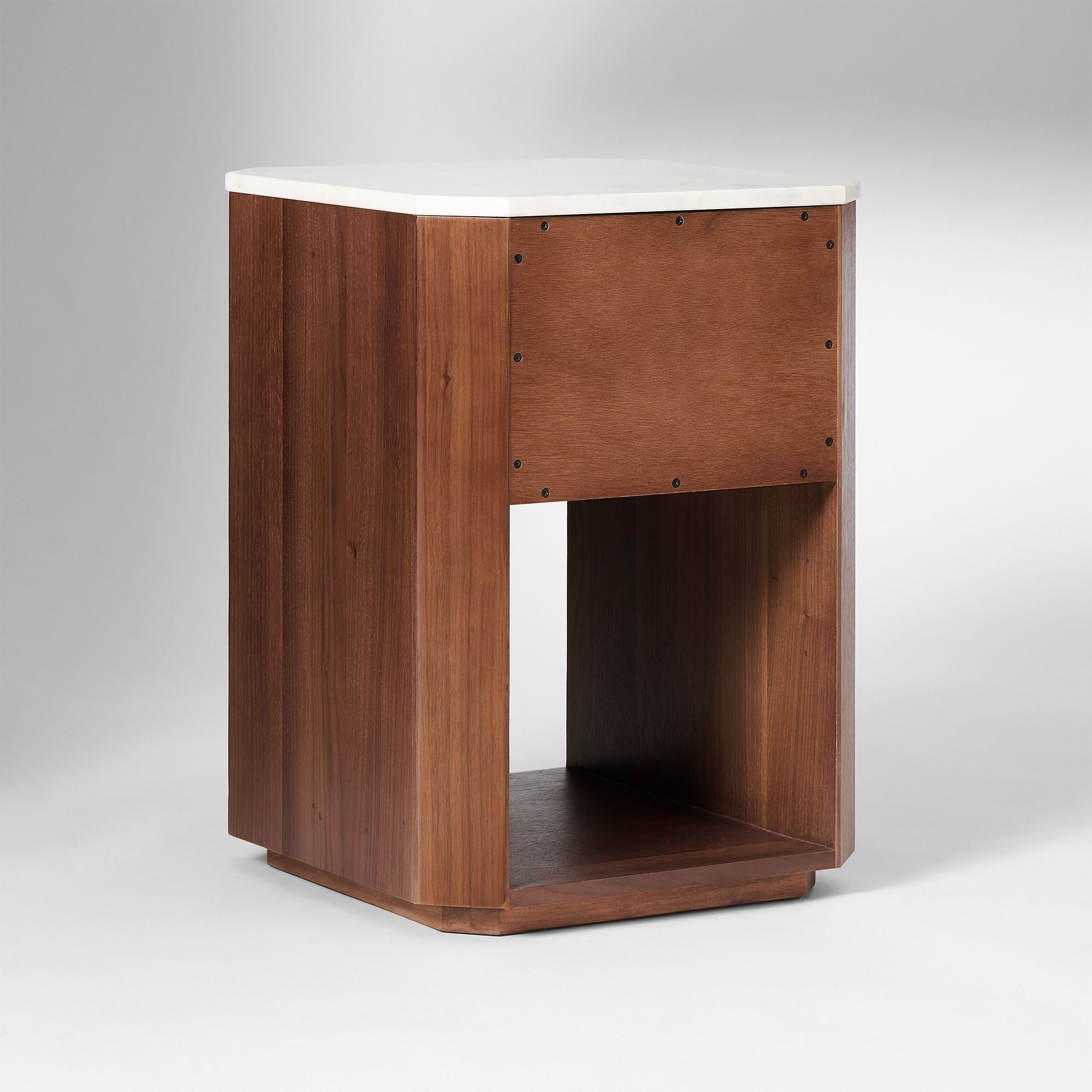 Gernix Modern Bedside Table - Wooden Bazar