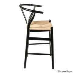 Ettas Swivel Solid Wood Bar & Counter Stool