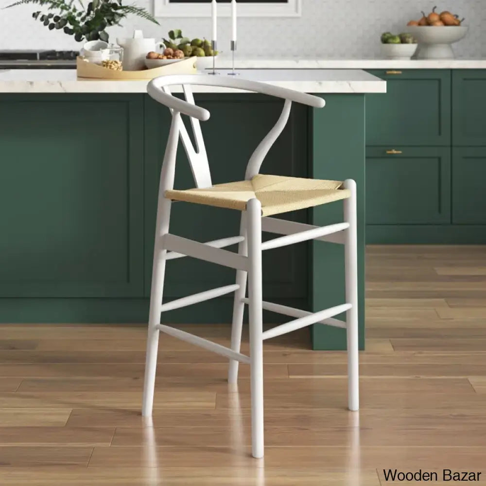 Ettas Swivel Solid Wood Bar & Counter Stool