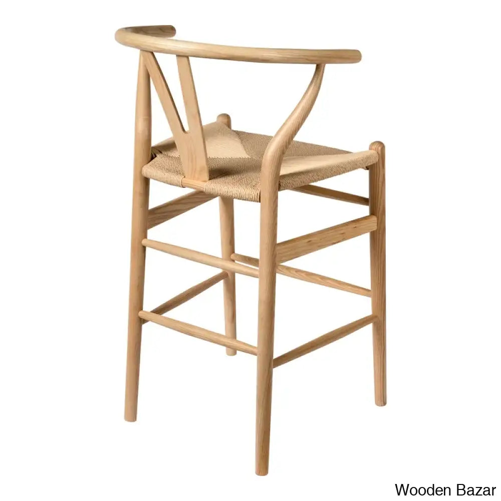 Ettas Swivel Solid Wood Bar & Counter Stool