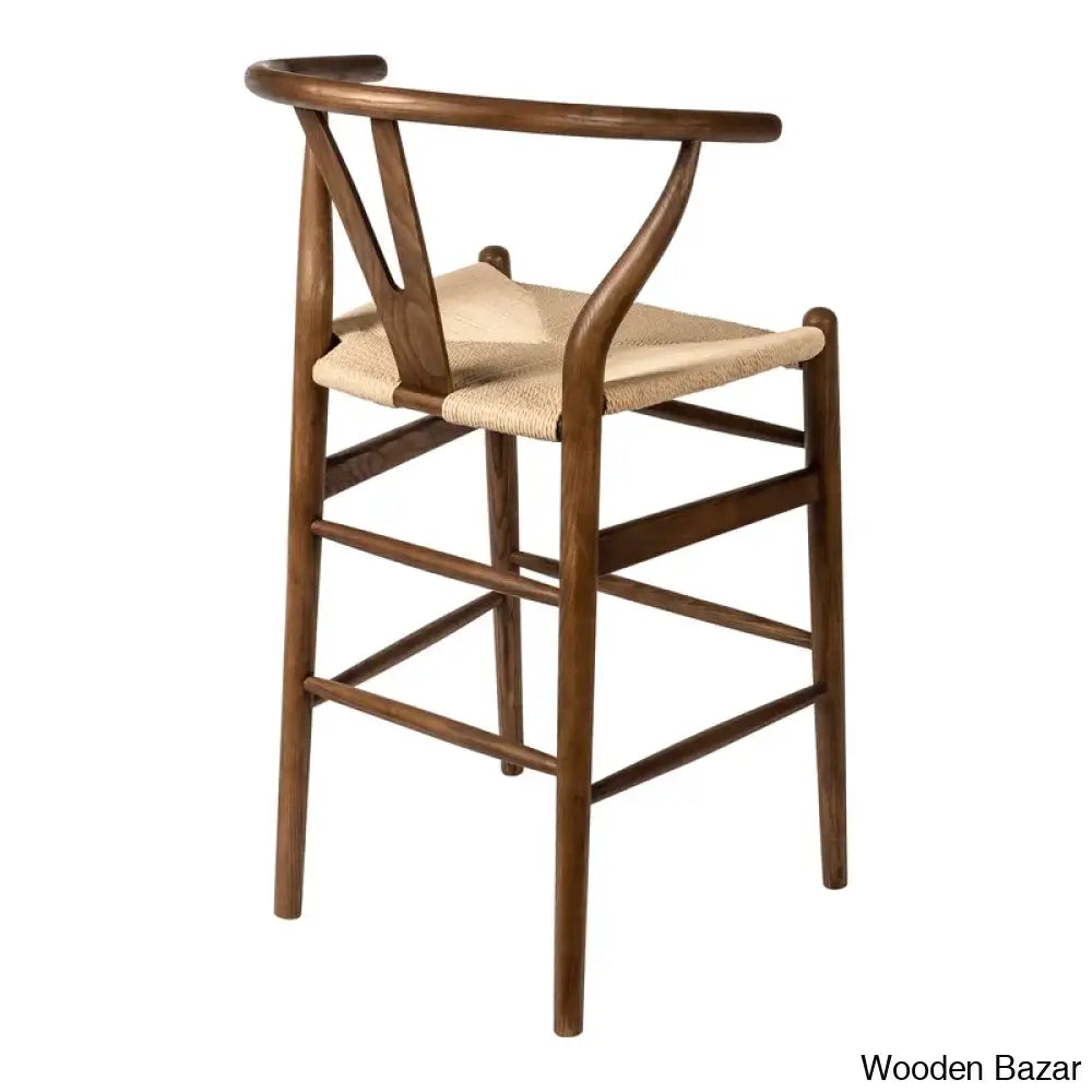 Ettas Swivel Solid Wood Bar & Counter Stool