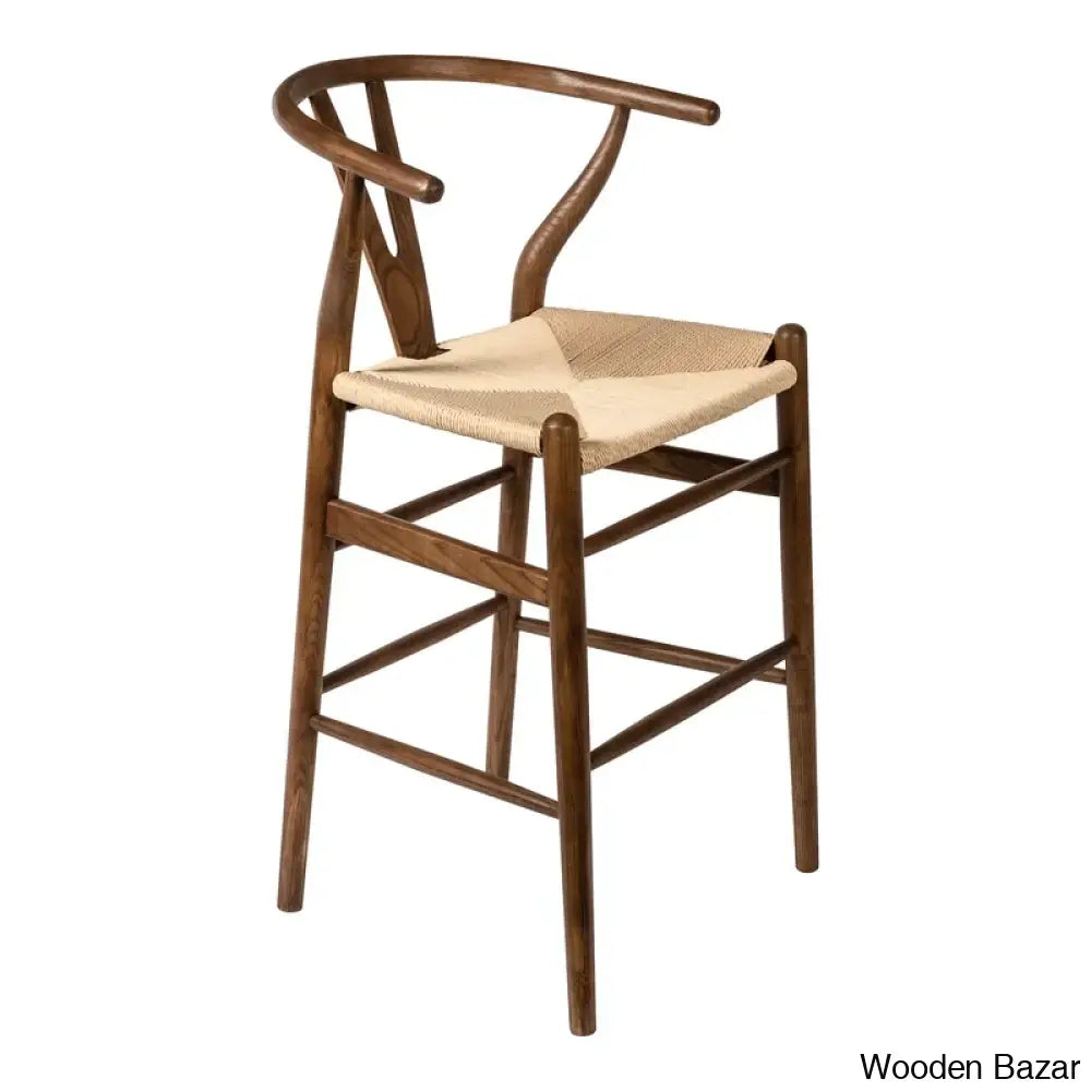 Ettas Swivel Solid Wood Bar & Counter Stool