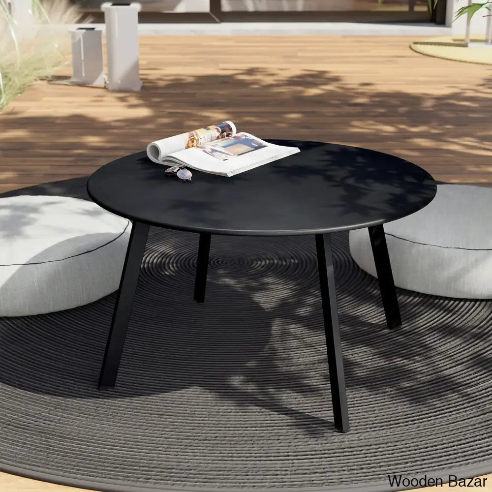 Evelunni Coffee And Center Table Black