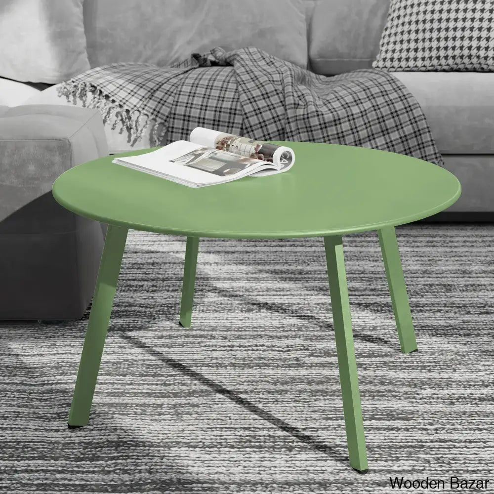 Evelunni Coffee And Center Table Sage Green