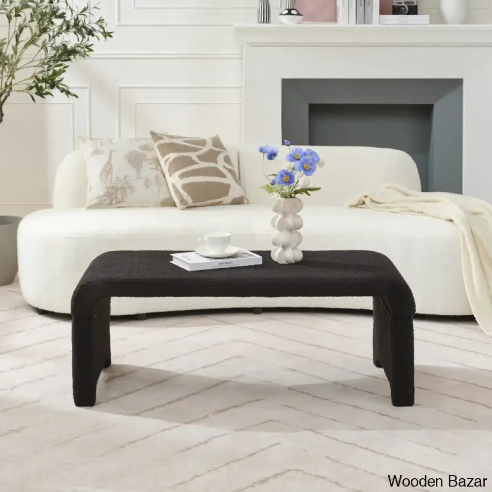 Everlysie Single Coffee And Center Table Black