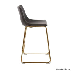 Everyo Swivel Upholstered 25.75’’ Counter And Bar Stool With Metal Frame (Set Of 2)