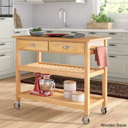 Ewart Kitchen Island Trolley Cart Cabinet Kitchen Island With Storage