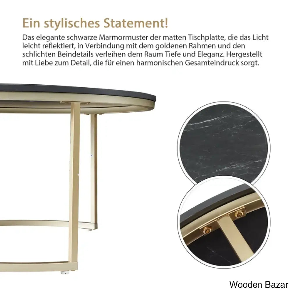 Ewerly Round Nesting Coffee And Center Table