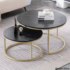 Ewerly Round Nesting Coffee And Center Table