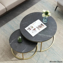 Ewerly Round Nesting Coffee And Center Table