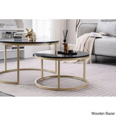 Ewerly Round Nesting Coffee And Center Table