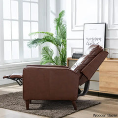 extra wide leather recliner 