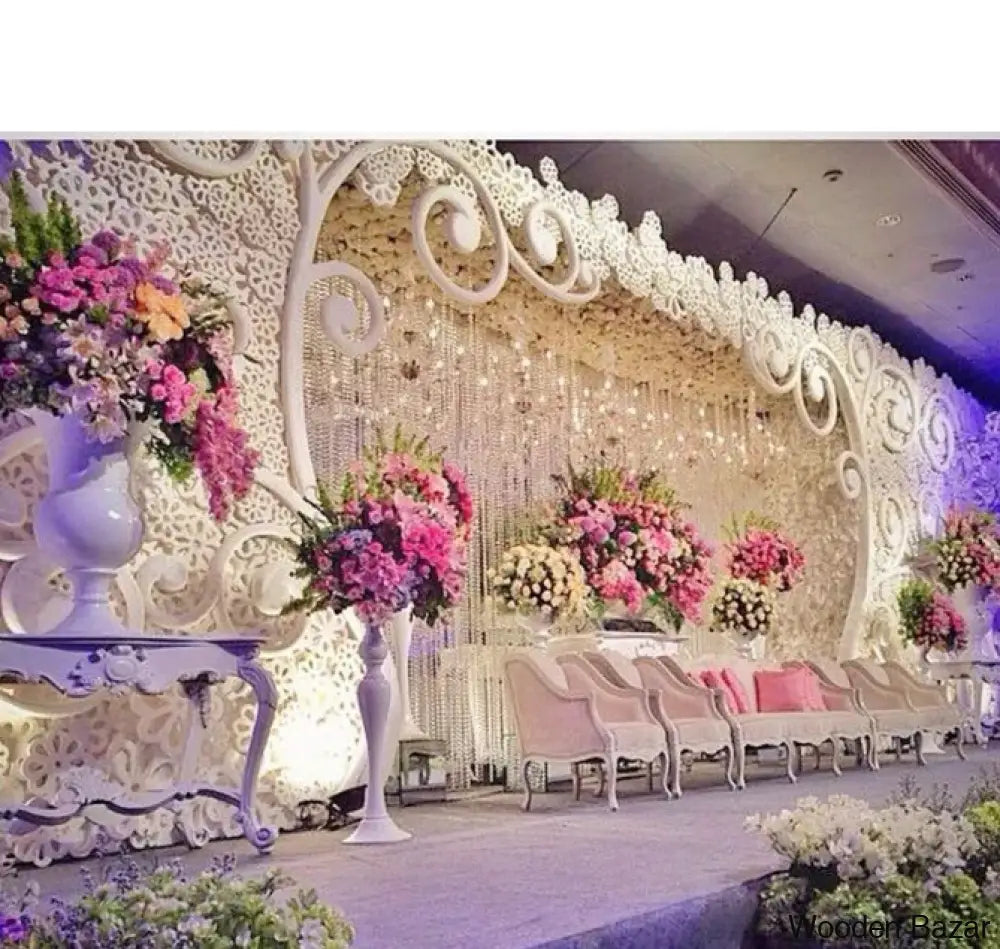 Farhaan Royal New Handmade Fiberglass Stage For Wedding Purpose - Wooden Bazar