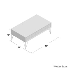 Faviolan Coffee And Center Table