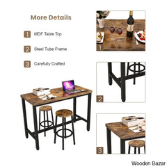 dining set - Wooden Bazar