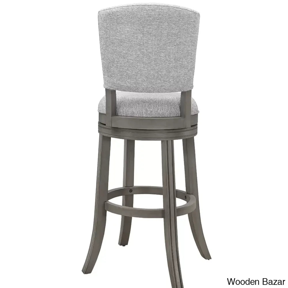 Fidelias Swivel Upholstered Counter And Bar Stool