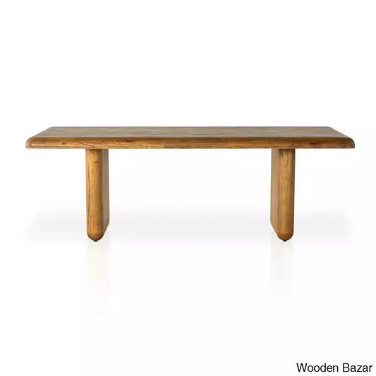 Fisk Dining Table With A Striking Natural Finish