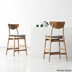 Fitaz Swivel 24’’ Counter Stool (Set Of 2) And Bar Stool